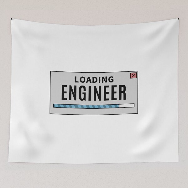 Item preview, Loading Engineer Student Funny Joke designed and sold by kachow9500.