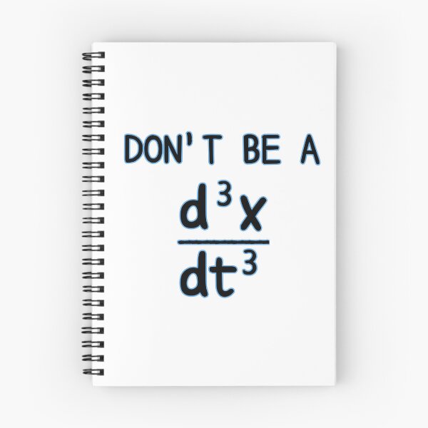 Item preview, Don't be a jerk calculus math/physics joke designed and sold by kachow9500.