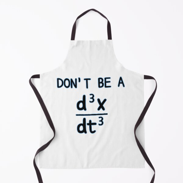 Item preview, Don't be a jerk calculus math/physics joke designed and sold by kachow9500.