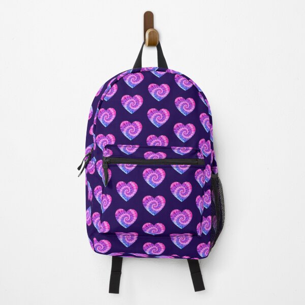 Item preview, Tie Dye Pattern Bisexual Pride Flag Heart Shape Design designed and sold by ThoughtPuddle.