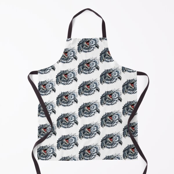 Item preview, Kaiju Monster Sea Turtle Roaring Tsunami Waves designed and sold by zoughlal.