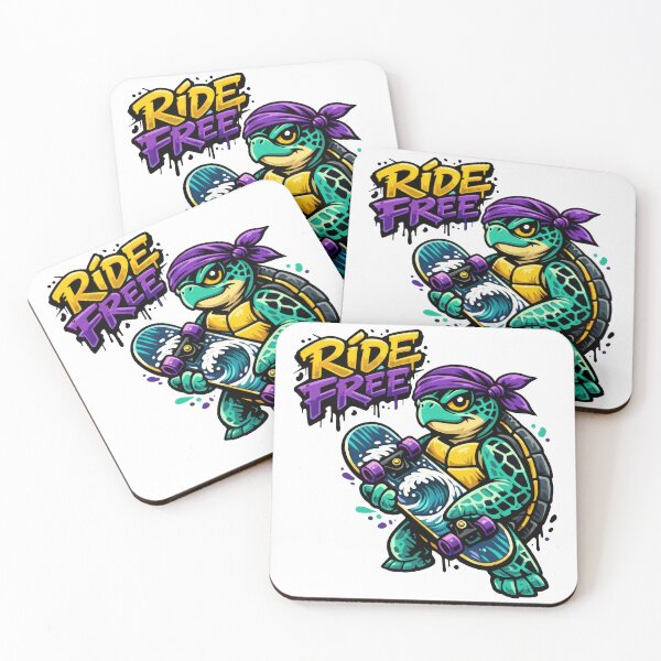 Item preview, Urban Streetwear Sea Turtle Skateboarder designed and sold by zoughlal.