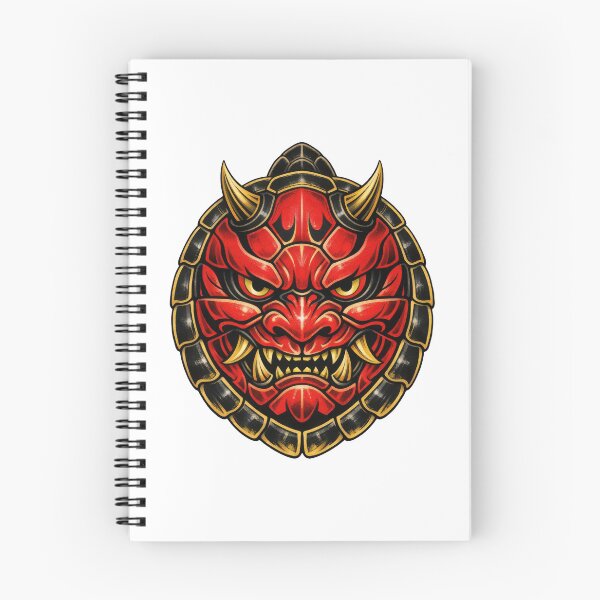 Item preview, Japanese Oni Demon Mask Hidden In Turtle Shell designed and sold by zoughlal.