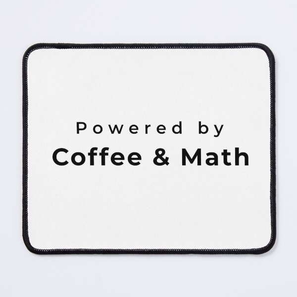 Item preview, Powered by Coffee and Math Design designed and sold by Pi-Magic.