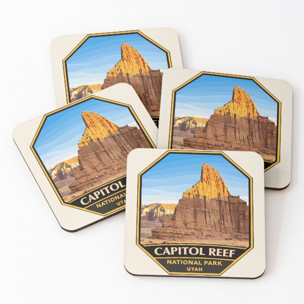 Item preview, Capitol Reef National Park Utah Sticker designed and sold by Gideon Emmerich.