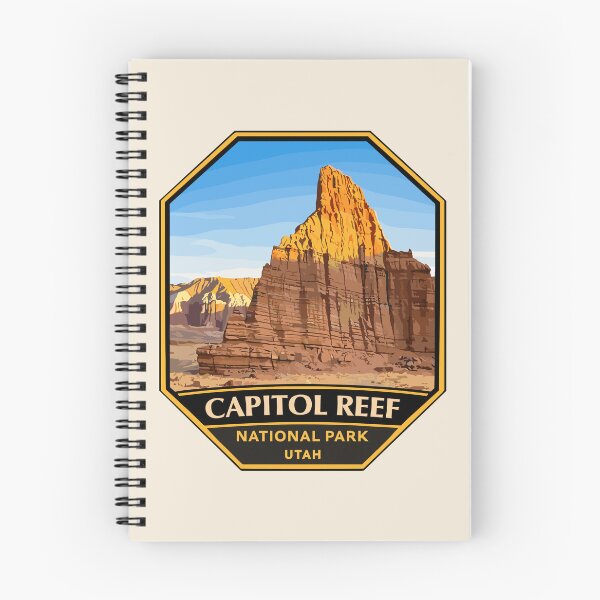 Item preview, Capitol Reef National Park Utah Sticker designed and sold by Gideon Emmerich.