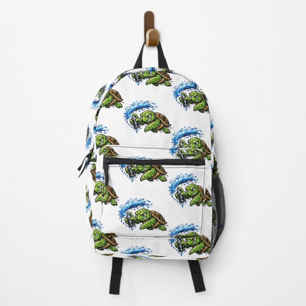 Item preview, Graffiti Artist Sea Turtle With Spray Paint Can designed and sold by zoughlal.
