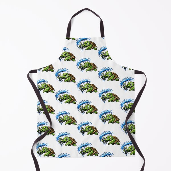 Item preview, Graffiti Artist Sea Turtle With Spray Paint Can designed and sold by zoughlal.