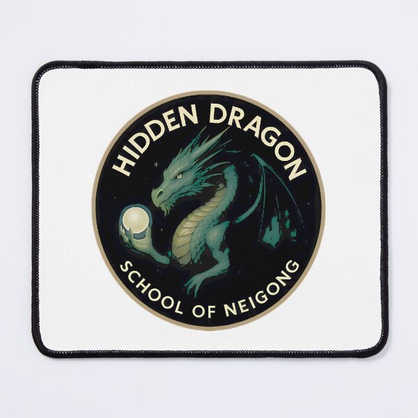 Item preview, Hidden Dragon Neigong School Emblem designed and sold by BrianfmArts.