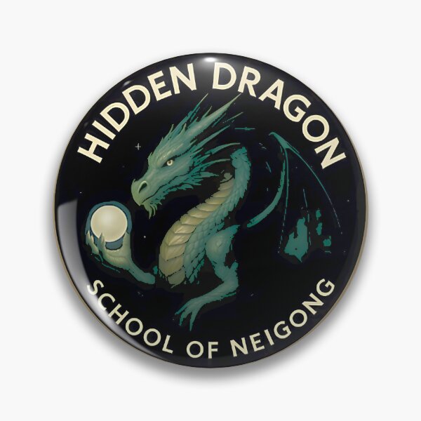 Item preview, Hidden Dragon Neigong School Emblem designed and sold by BrianfmArts.