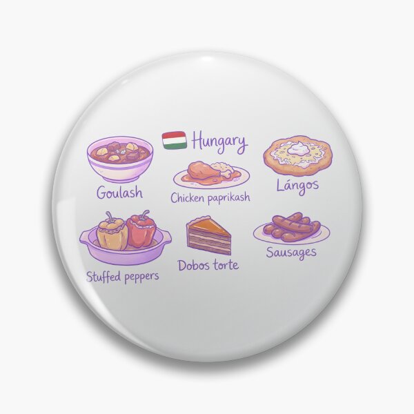 Item preview, Hungary Food  designed and sold by HowToCanadian.