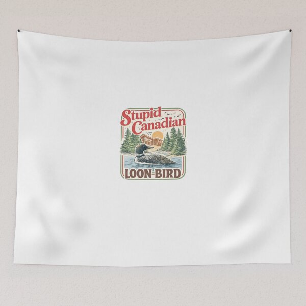 Item preview, Stupid Canadian Loon Bird Heated Rivalry designed and sold by urbanewear clothing.