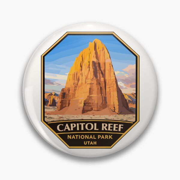 Item preview, Capitol Reef National Park Utah Sticker designed and sold by Gideon Emmerich.