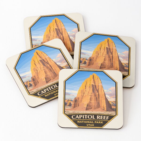 Item preview, Capitol Reef National Park Utah Sticker designed and sold by Gideon Emmerich.