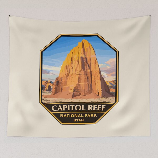 Item preview, Capitol Reef National Park Utah Sticker designed and sold by Gideon Emmerich.