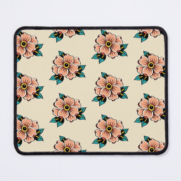 Item preview, American Traditional Wild Rose Tattoo Flash designed and sold by ScotiaInk.