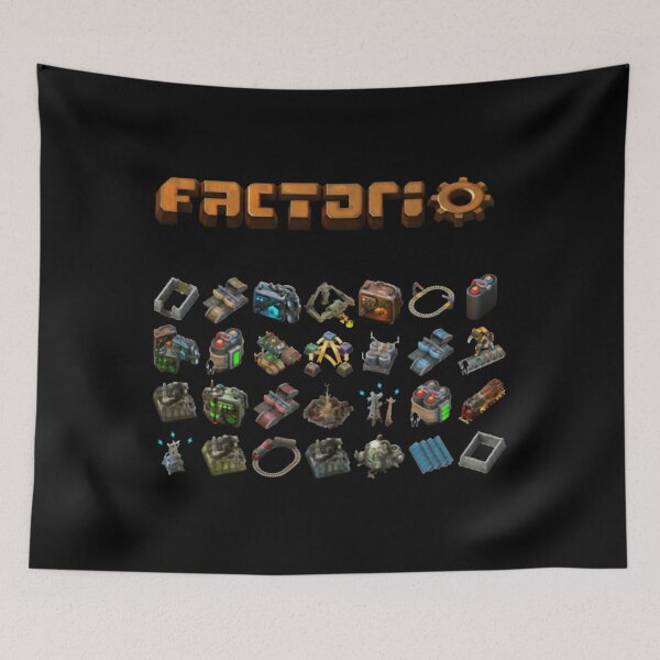 Item preview, Factorios The Factory Must Grow designed and sold by AmandasHastie.