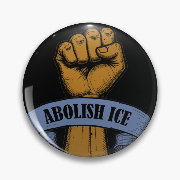Item preview, Abolish ICE fist of defiance designed and sold by irregulargoods.