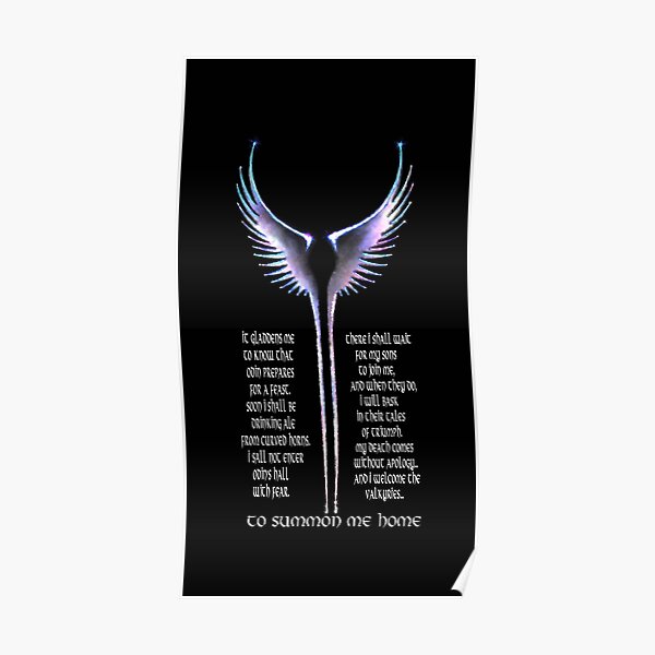 Les derniers mots de Ragnar Poster