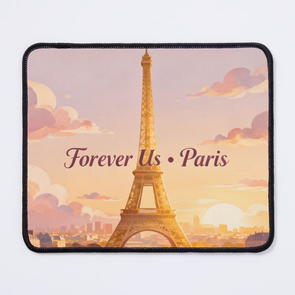 Item preview, Forever Us in Paris – Romantic Sunset Over the Eiffel Tower designed and sold by FreeFromDefault.