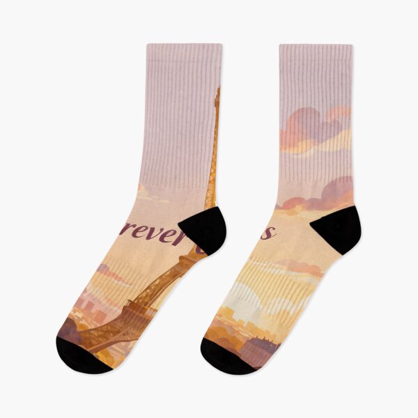 Item preview, Forever Us in Paris – Romantic Sunset Over the Eiffel Tower designed and sold by FreeFromDefault.
