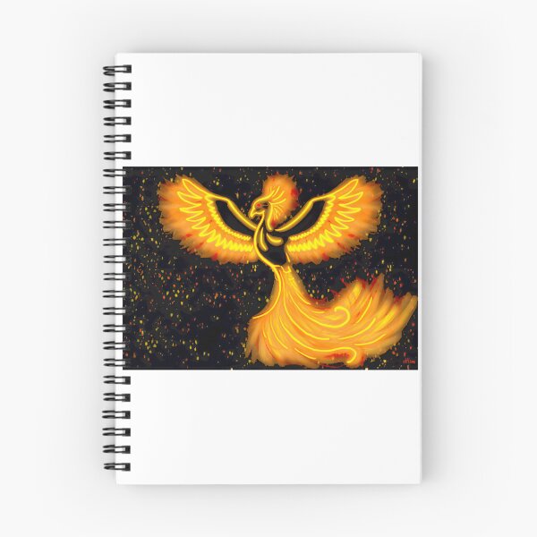 Item preview, Celestial Phoenix Rising: Fiery Bird Of Rebirth designed and sold by BrianfmArts.