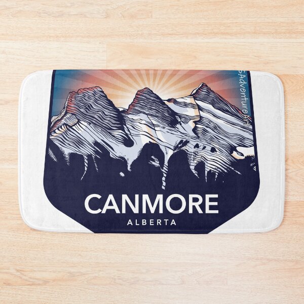Item preview, Three Sisters Mountains, Canmore, Alberta, Canada designed and sold by csadventureart.