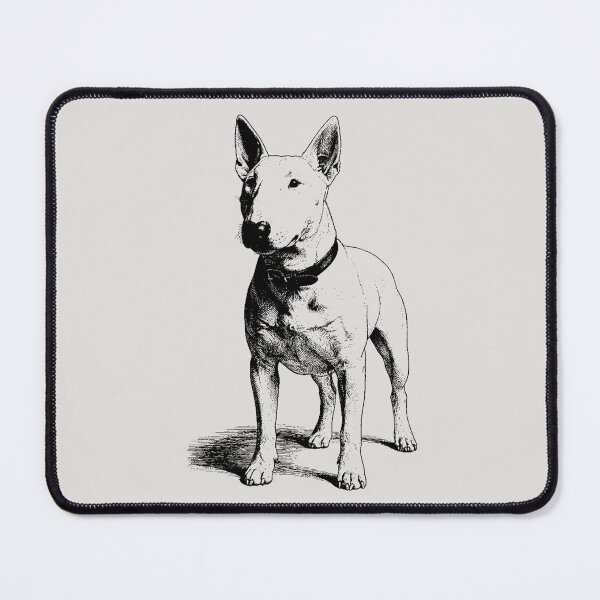 Item preview, Bull Terrier Vintage Dog Portrait designed and sold by RPrintPulse.