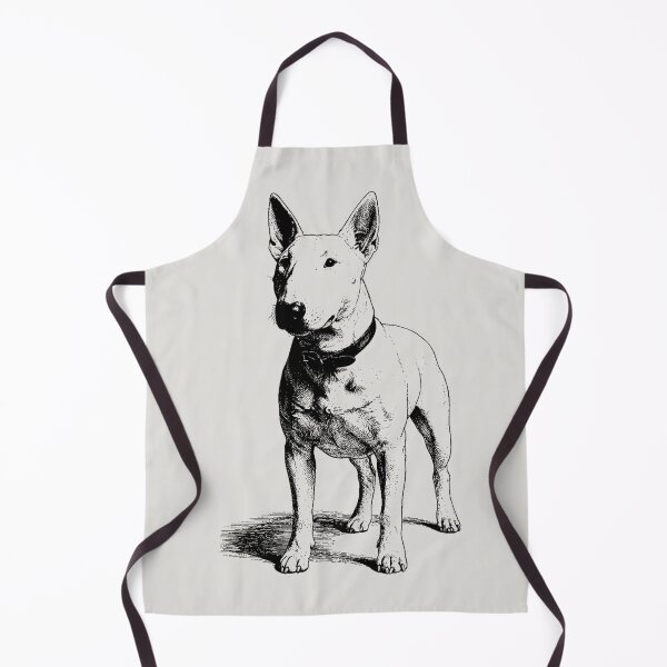 Item preview, Bull Terrier Vintage Dog Portrait designed and sold by RPrintPulse.