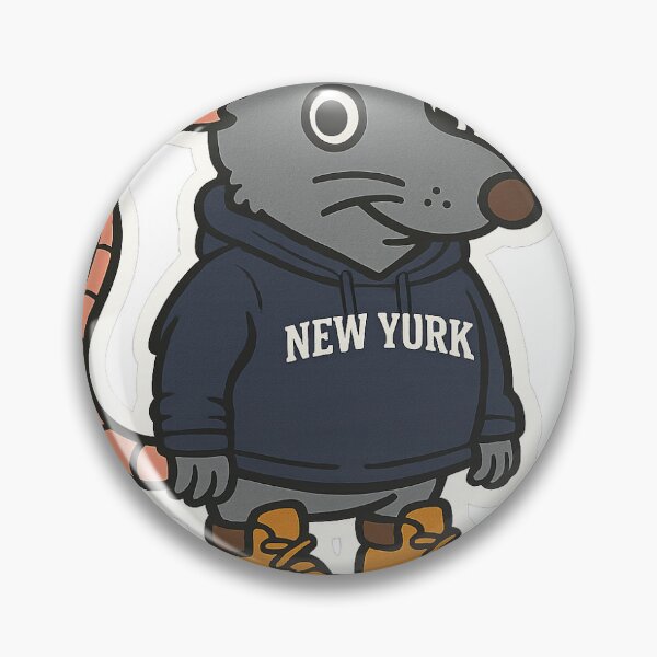 Item preview, New York Rat designed and sold by StickYourPick.
