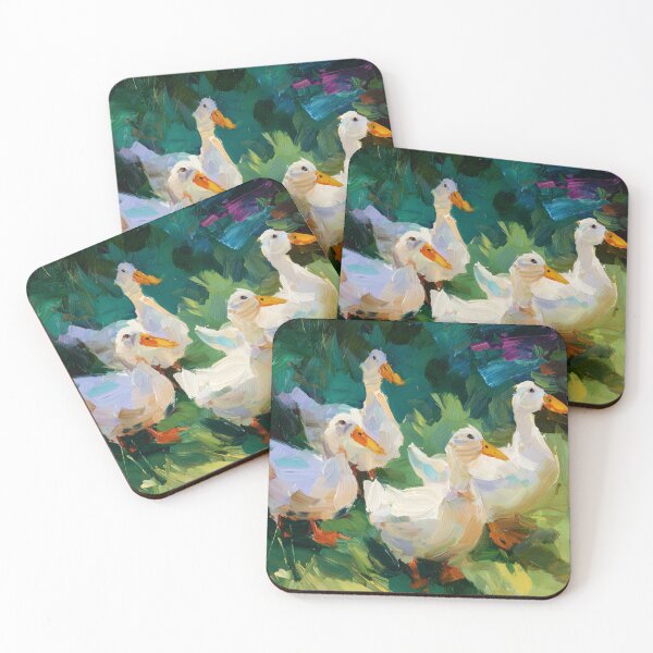 Item preview, Ducks in a Lush Garden designed and sold by lautir.