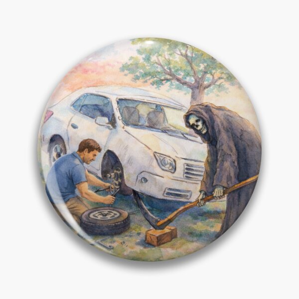 Item preview, Grim Helper #9(tire change) designed and sold by Michael Puckett.