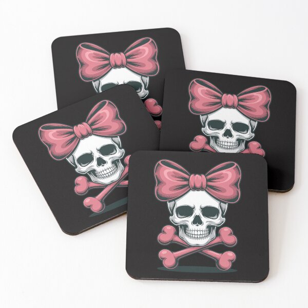 Item preview, Weightlifting Skull With a Bow And Barbells Strong designed and sold by MatthewJordas.