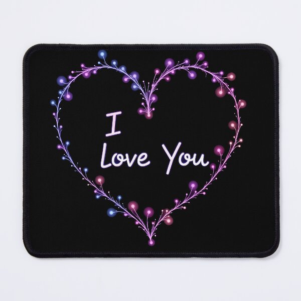 Item preview, Neon Heart with Love Message designed and sold by Roanemermaid.