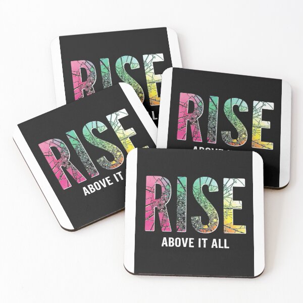 Item preview, Rise Above It All Motivation Quote designed and sold by Attivibe-1.