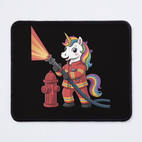 Item preview, Unicorn Firefighter Fireman Birthday Party Love designed and sold by MatthewJordas.