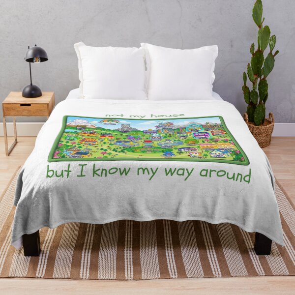 Item preview, nostalgic Webkinz map design designed and sold by rachaelharris17.