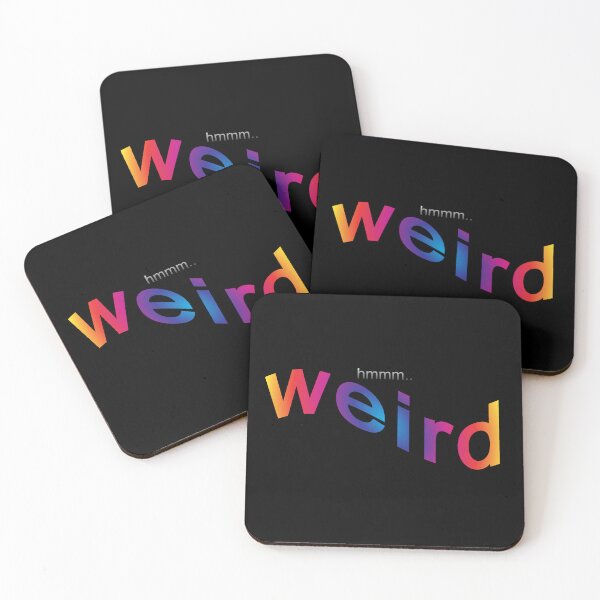 Item preview, Hmmm Weird designed and sold by ThoughtPuddle.