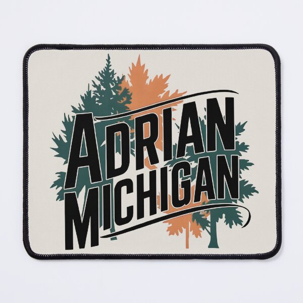 Item preview, Adrian, Michigan, Adrian Mi, Adrian Michigan designed and sold by MoMidoStore.