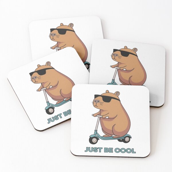 Item preview, Cool capybara  designed and sold by GraphicMondaze.