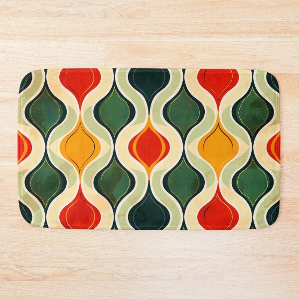 Item preview, Mid-Century Modern Green, Orange, And Yellow 1950's Pattern designed and sold by DEC02.
