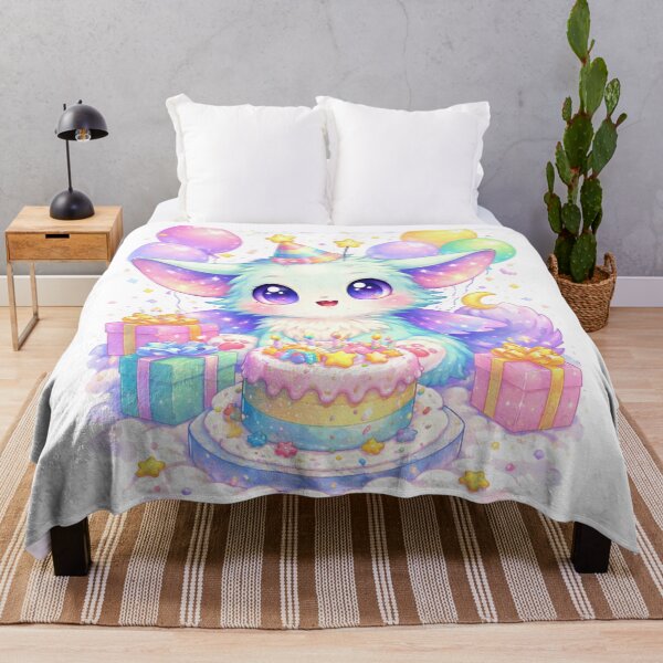 Item preview, Birthday Lunari – Cute Fantasy Birthday Creature designed and sold by LunariWorld.