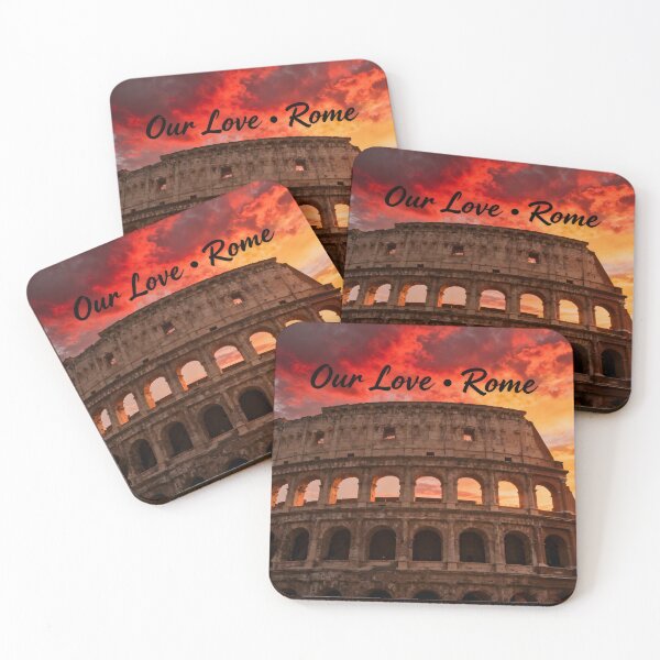 Item preview, Our Love Rome – Colosseum at Sunset designed and sold by FreeFromDefault.