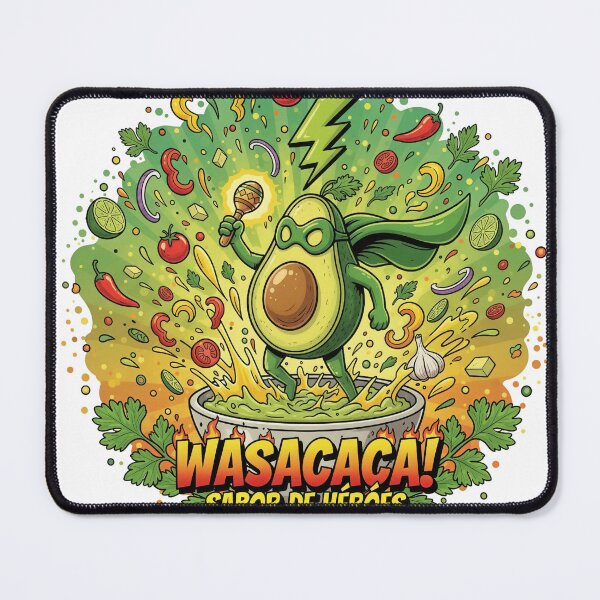 Item preview, Superhero Avocado Venezuelan Guasacaca Sauce designed and sold by I'm rebeld.