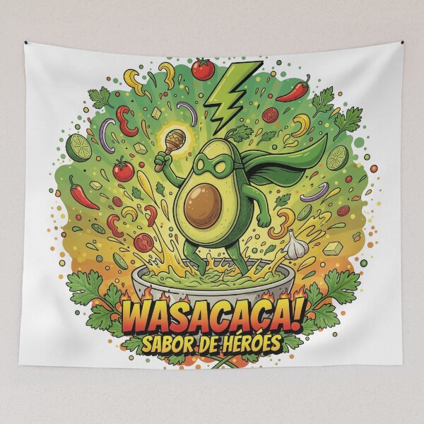 Item preview, Superhero Avocado Venezuelan Guasacaca Sauce designed and sold by I'm rebeld.