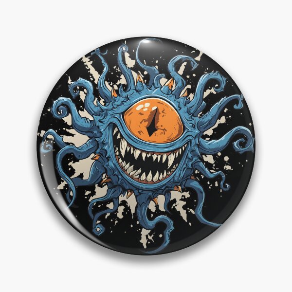 Item preview, DnD evil eye, funny dnd cute monster designed and sold by MrHide.