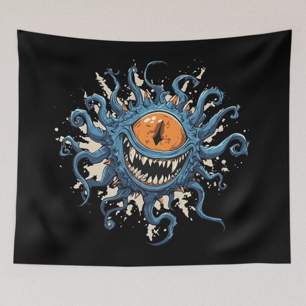 Item preview, DnD evil eye, funny dnd cute monster designed and sold by MrHide.