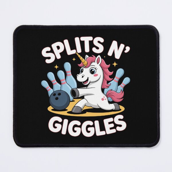 Item preview, Splits n' Giggles Unicorn Bowling Bowler designed and sold by Dakarothill.