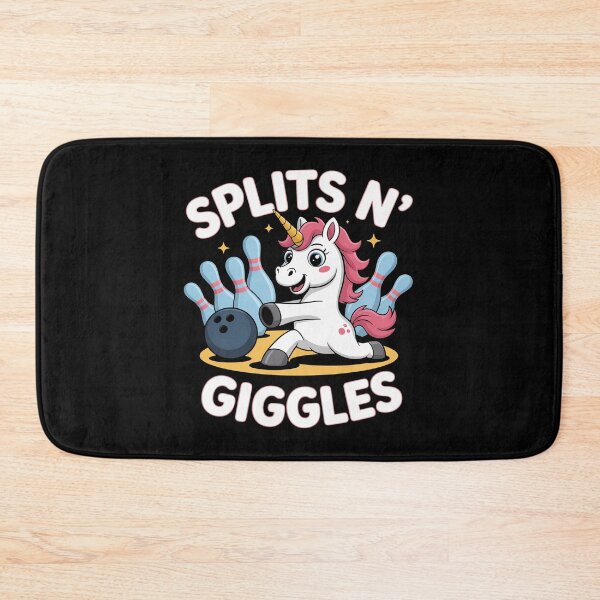 Item preview, Splits n' Giggles Unicorn Bowling Bowler designed and sold by Dakarothill.