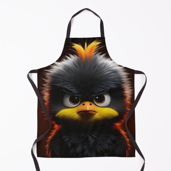 Item preview, Angry Fluffy Bird | Funny Dark Cute Cartoon Aesthetic designed and sold by ᗩᑎTOᑎ OᒪEKSIYEᑎKO.